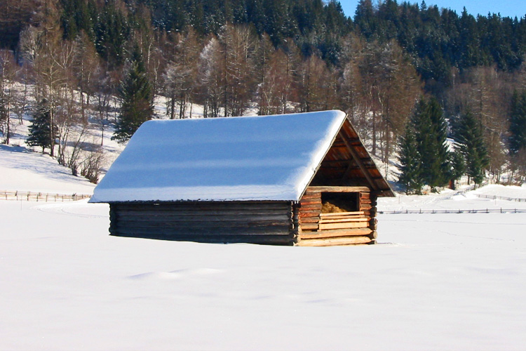 Winterlandschaft Weißpriach